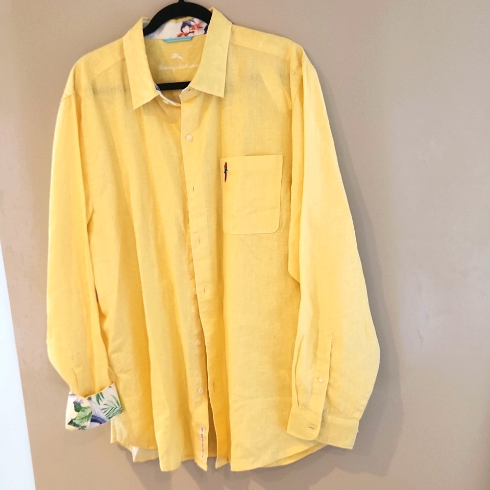Tommy Bahama Linen Men shirt
